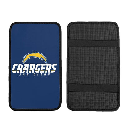 San Diego Chargers Printed car armrest box pad anti-abrasion pad