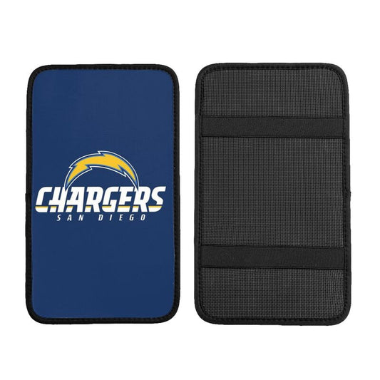 San Diego Chargers Printed car armrest box pad anti-abrasion pad