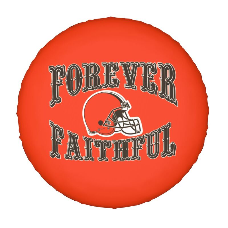 Cleveland Browns Printing car spare tire dust protection cover tire protection cover