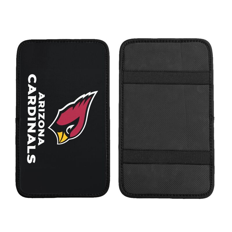 Arizona Cardinals3 Printed car center armrest box pad anti slip pad