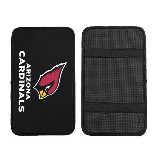 Arizona Cardinals3 Printed car center armrest box pad anti slip pad