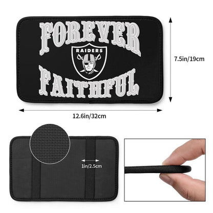 Las Vegas Raiders Print car armrest box cover armrest protective cover