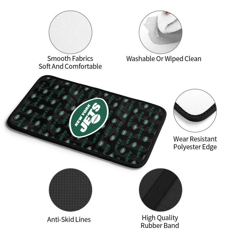 New York Jets printed Car handrail cushion Personalized car armrest cover