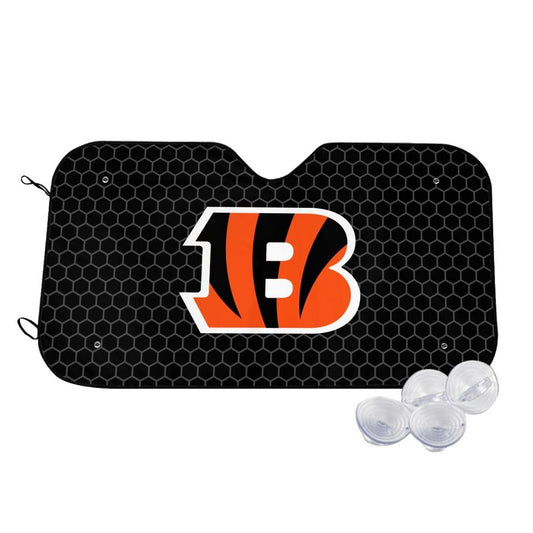 Cincinnati Bengals Printed is suitable front Car windshield sunshades Car windshield sunshades