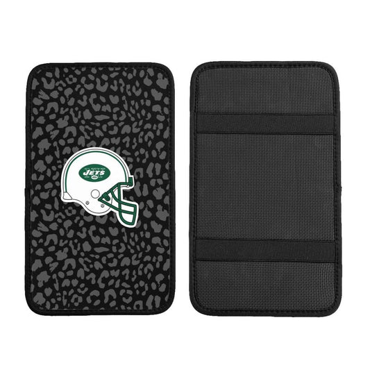 New York Jets 3 printed Car handrail box cushion Personalized car armrest cover