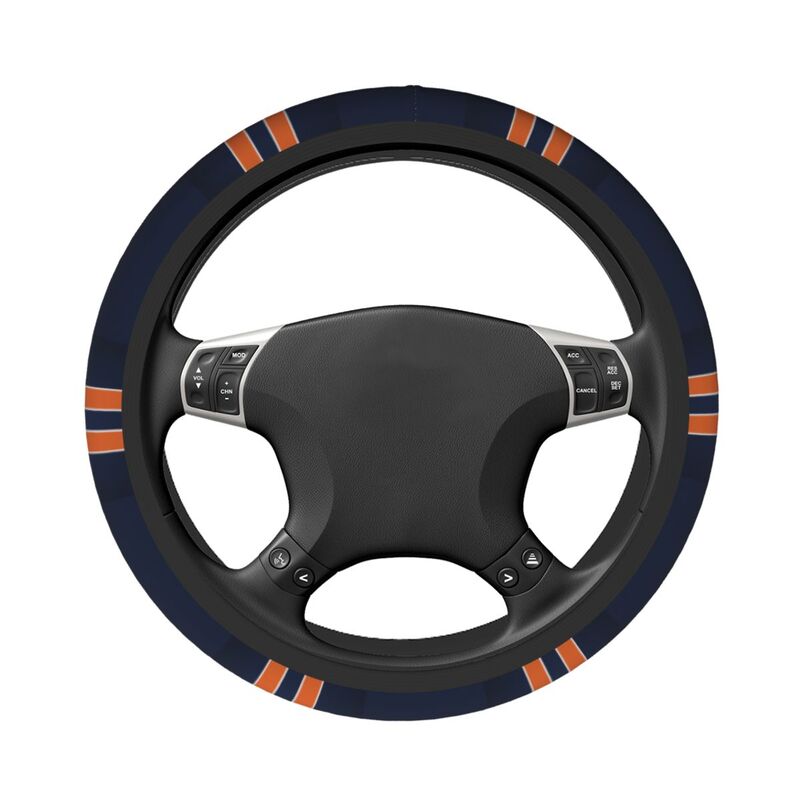 Denver Broncos Printed elastic steering wheel cover car steering wheel protective cover