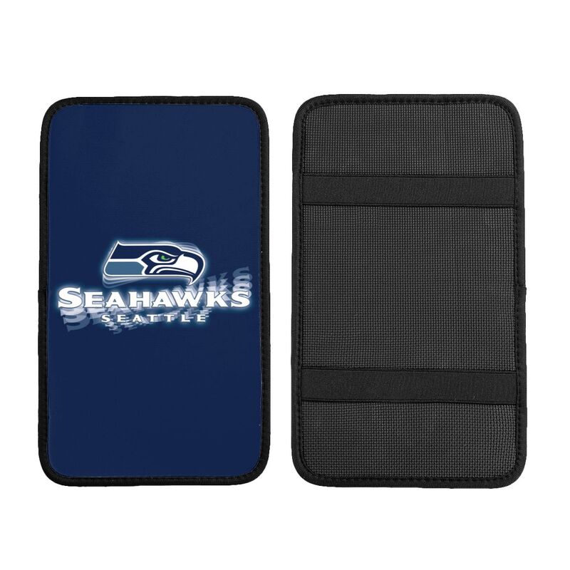 Seattle Seahawks1 Printed car armrest box pad elbow protection pad