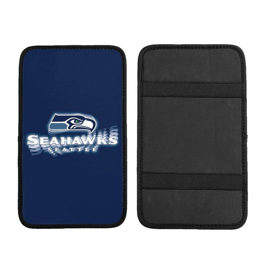 Seattle Seahawks1 Printed car armrest box pad elbow protection pad