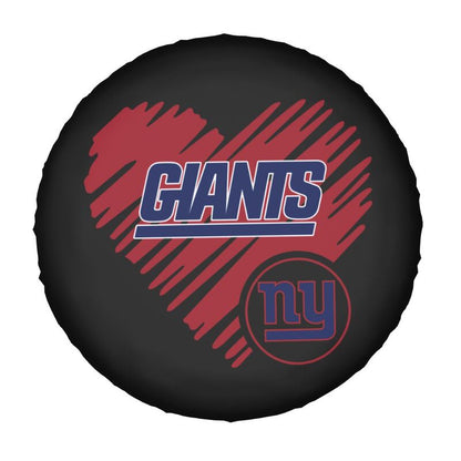 New York Giants Printed car spare tire dust protection cover tire protection cover