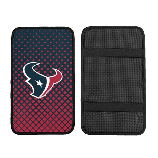 Houston Texans Car handrail box cushion Personalized printed car armrest cover