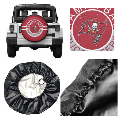 Tampa Bay Buccaneers Print tire protection cover car sun protection tire protection cover