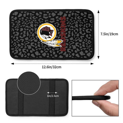 Washington Redskins 2 printed Car handrail box cushion Personalized car armrest cover