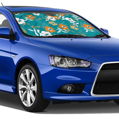 Miami Dolphins Printed car windshield sunshade front windshield sunshade (multi size)