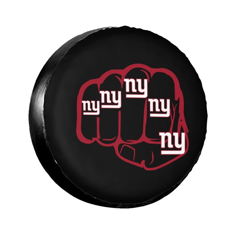 New York Giants Print tire protection cover car spare tire dust protection covers
