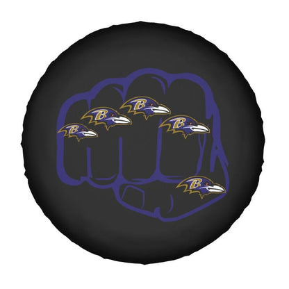 Baltimore Ravens Print tire protection cover car spare tire dust protection covers