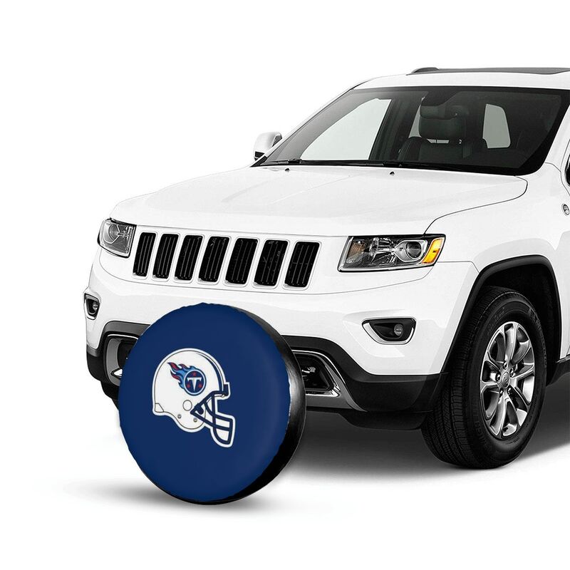 Tennessee Titans 2 Tyre protective cover car dustproof sunscreen tyre protective cover