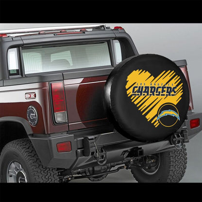 San Diego Chargers Printed car spare tire dust protection cover tire protection cover
