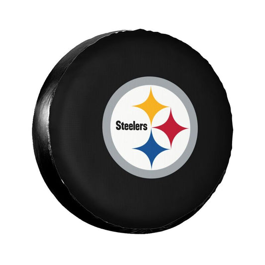 Pittsburgh Steelers 6 car dustproof sunscreen tyre protective cover Tyre protective cover