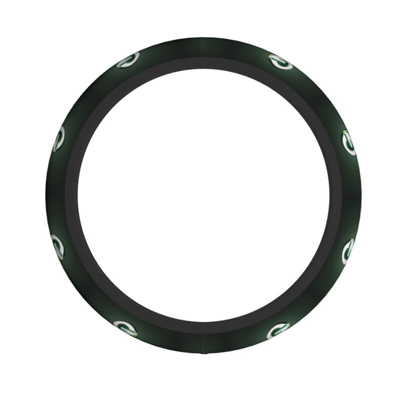 Green Bay Packers Printed breathable anti slip cover elastic steering wheel cover