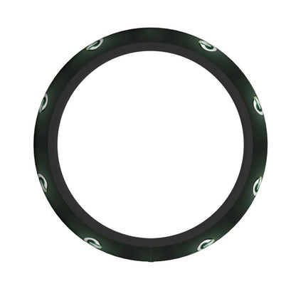 Green Bay Packers Printed breathable anti slip cover elastic steering wheel cover