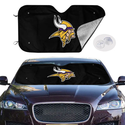 Minnesota Vikings Printed car multi size front windshield sunshade car windshield sunshade