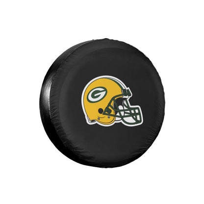 Green Bay Packers Car tire protective cover waterproof and dustproof tire cover