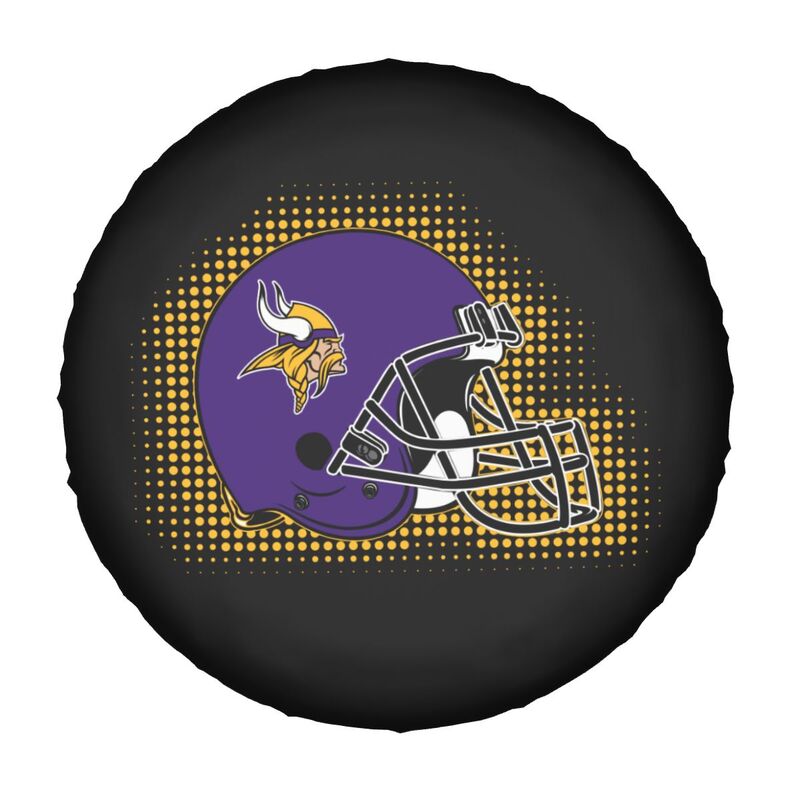 Minnesota Vikings Printing tire protection covers car sun protection tire protection cover