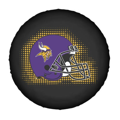 Minnesota Vikings Printing tire protection covers car sun protection tire protection cover