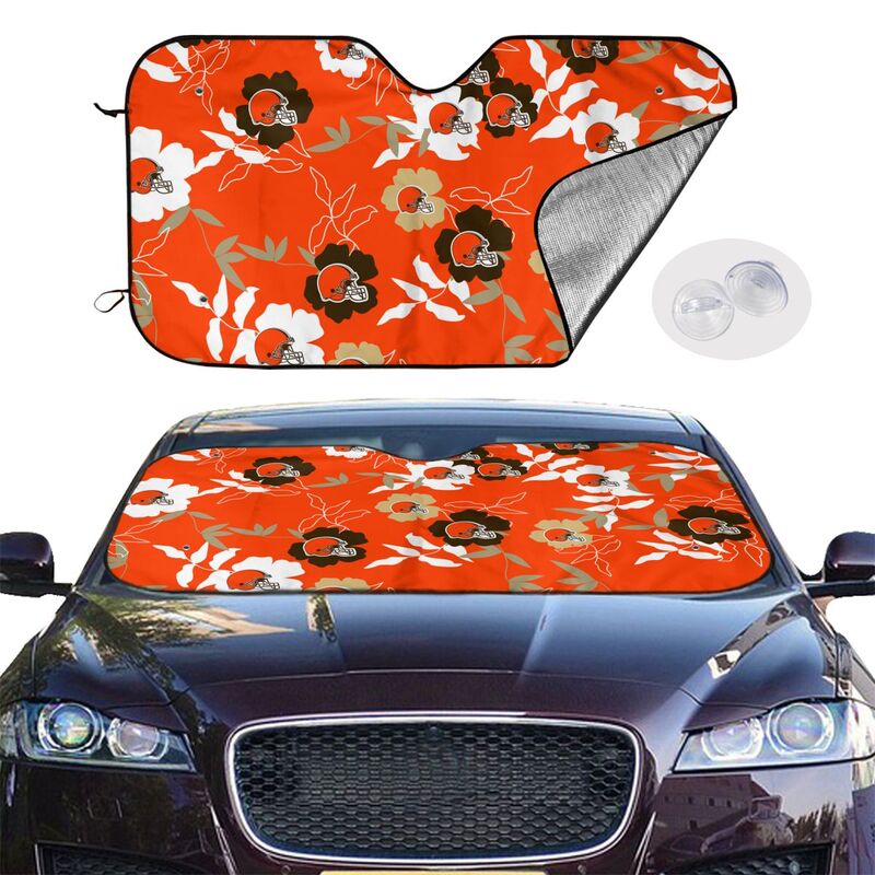 Cleveland Browns Printed car windshield sunshade front windshield sunshade (multi size)