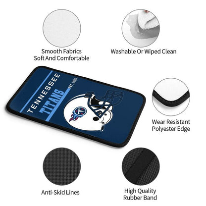 Tennessee Titans Print car armrest box cushion armrest protective cover