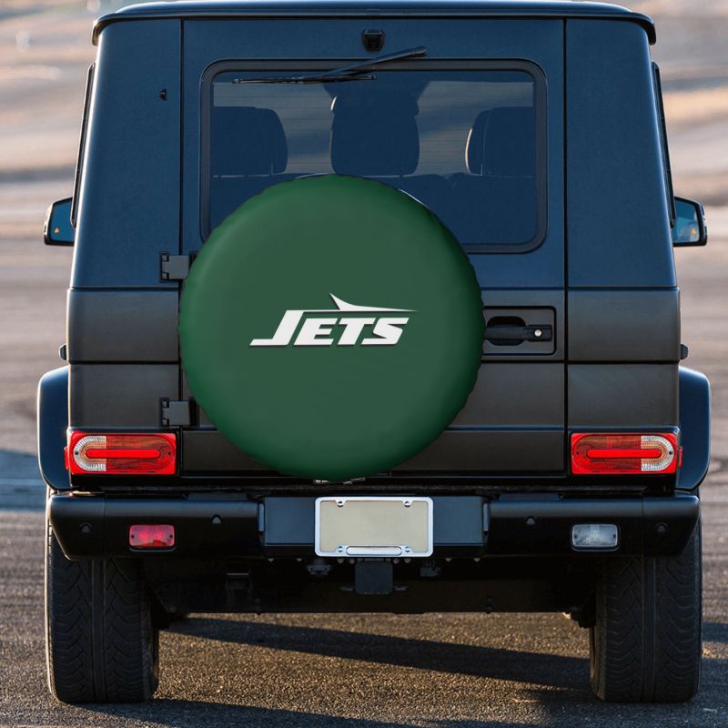 New York Jets Car tire protection cover spare tire waterproof and dustproof cover