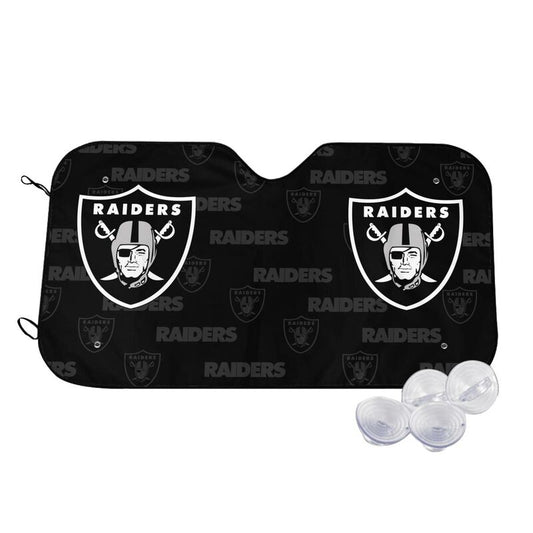 Las Vegas Raiders Print Car windshield sunshades is suitable for front Car windshield sunshades