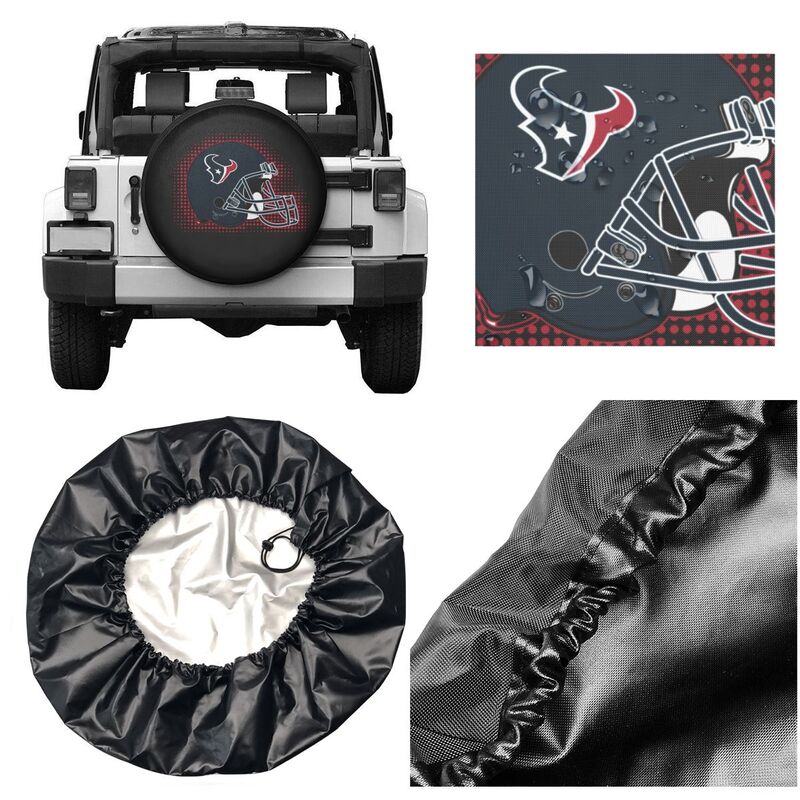 Houston Texans Printing tire protection covers car sun protection tire protection cover