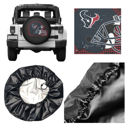 Houston Texans Printing tire protection covers car sun protection tire protection cover