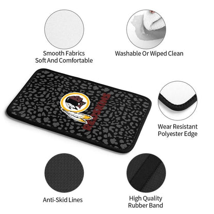 Washington Redskins 2 printed Car handrail box cushion Personalized car armrest cover