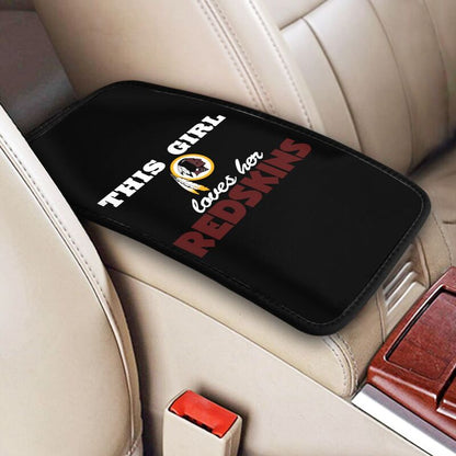 Washington Redskins Printing car center console pad car armrest protective cover