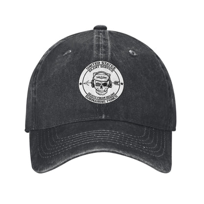 SILENT SERVICE DEATH FORM BELOW Printed unisex baseball cap adjustable cap outdoor sun hats trucker hat