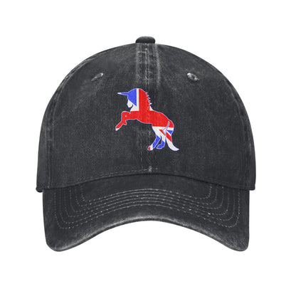 BREXIT UNICORN Printed unisex baseball cap adjustable cap outdoor sun hats trucker hat