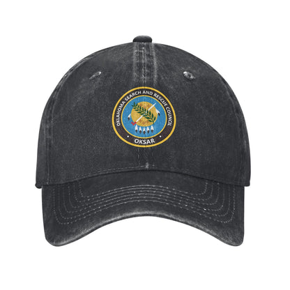 OKSAR Council Logo Printed unisex baseball cap adjustable cap outdoor sun hats trucker hat