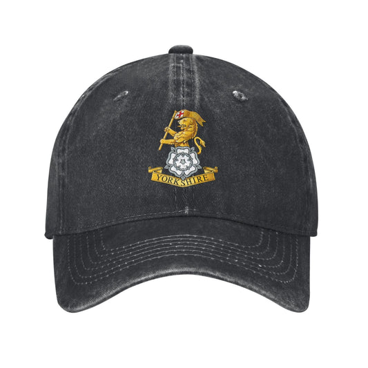 Yorkshire Team Printed unisex baseball cap adjustable cap outdoor trucker hat veterans Gifts