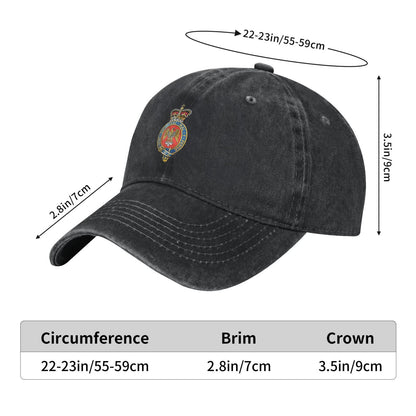 The Blues And Royals Printed unisex baseball cap adjustable cap outdoor trucker hat veterans Gifts