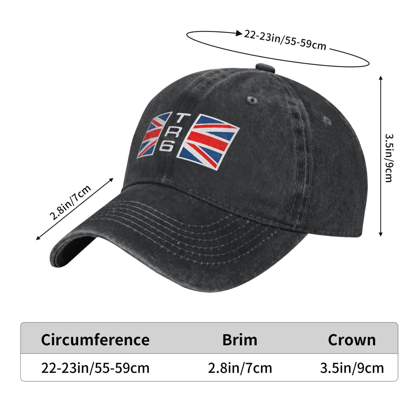 T-Triumphs TR6 Printed unisex baseball cap outdoor hats adjustable cap trucker gift hat