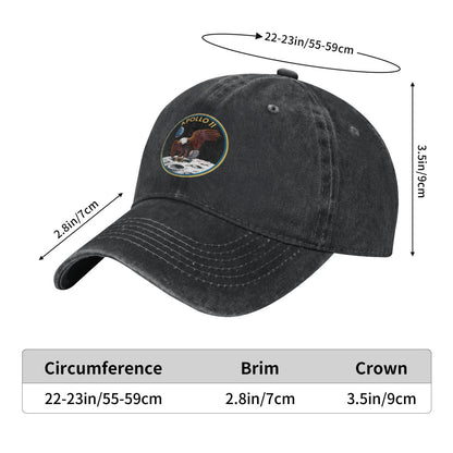 NASA Apollo 11 A Printed unisex baseball cap outdoor hats adjustable cap trucker gift hat