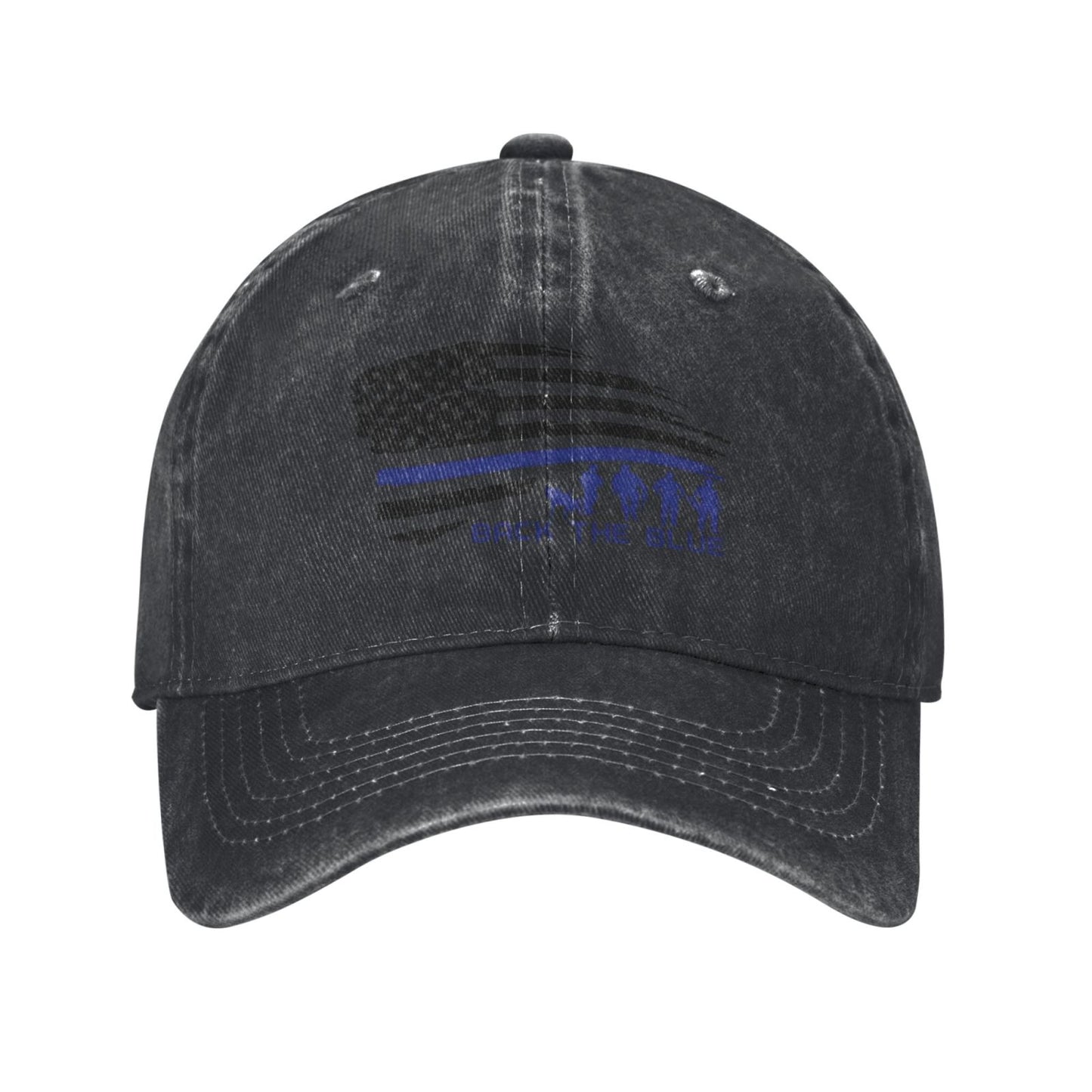 Back The Blue Printed unisex baseball cap outdoor hats adjustable cap trucker gift hat