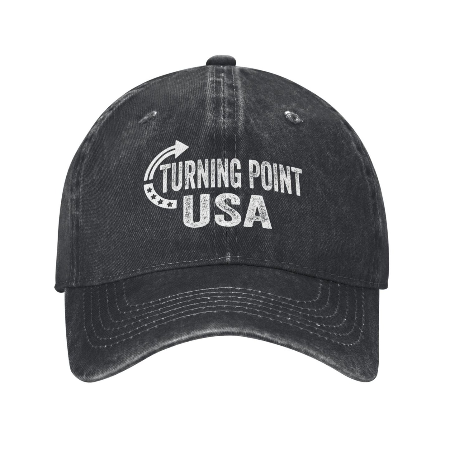 Turning Point USA Logo 3 Printed unisex baseball cap outdoor hats adjustable cap trucker gift hat