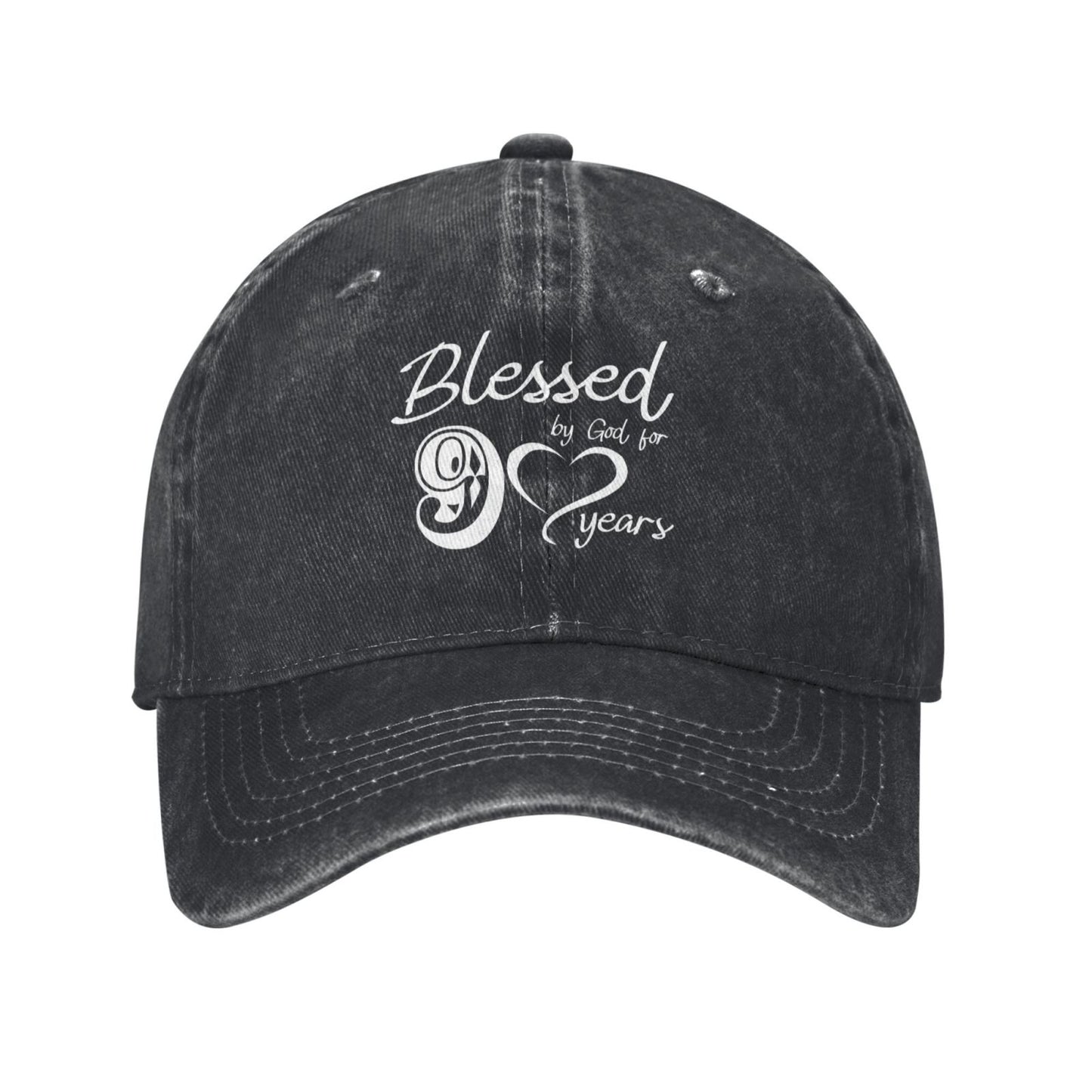 Blessed By God 9 Years Printed unisex baseball cap adjustable cap outdoor sun hats trucker hat