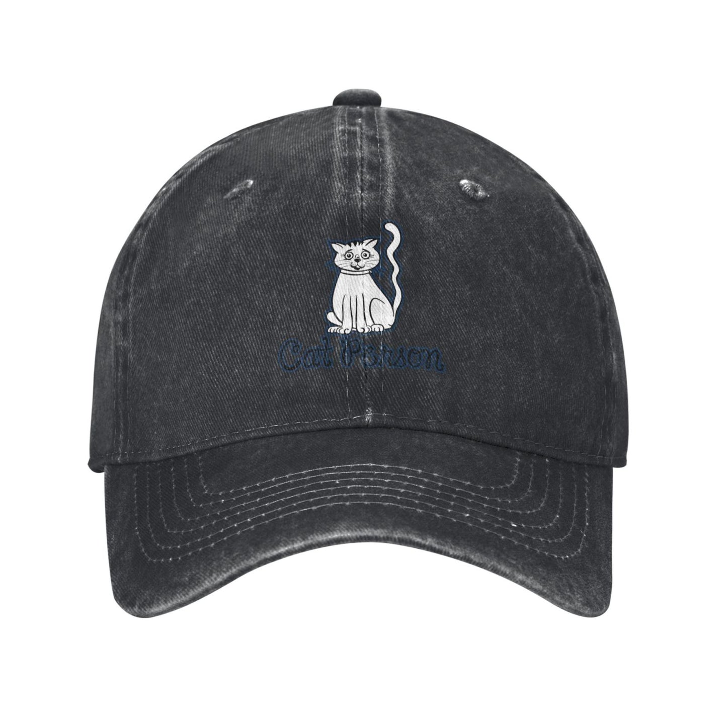 Cute Proud Crazy Cat Printed unisex baseball cap adjustable cap outdoor sun hats trucker hat