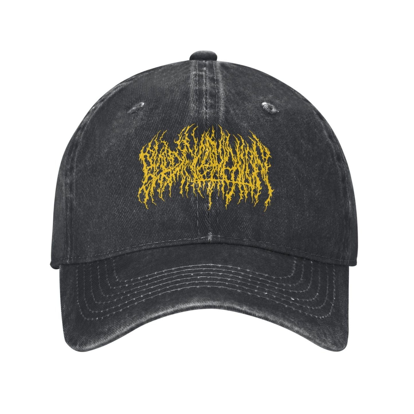Blood Incantation Gold Printed unisex baseball cap adjustable cap outdoor sun hats trucker hat