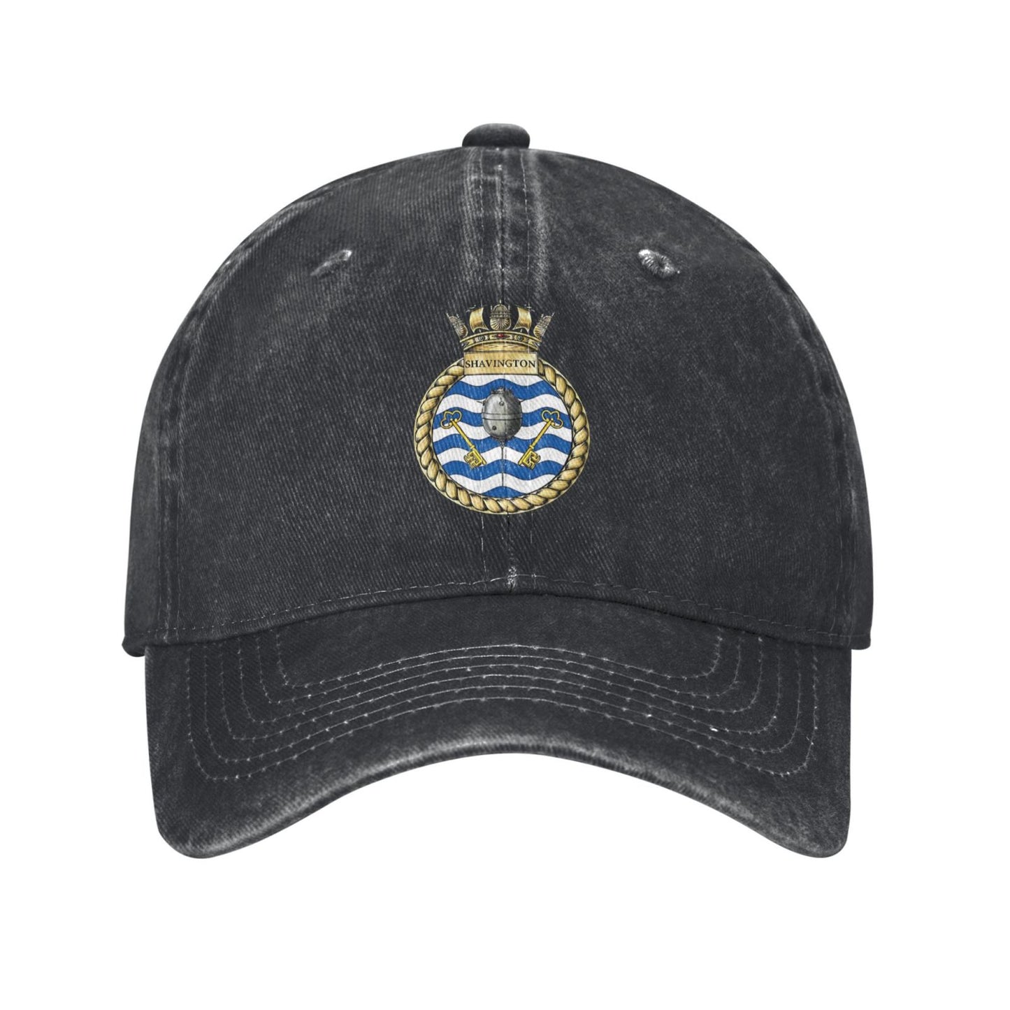 HMS Shavington Printed unisex baseball cap adjustable cap outdoor trucker hat veterans Gifts