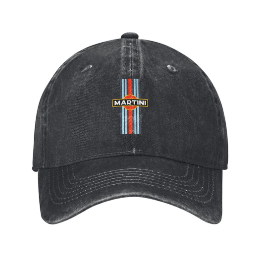 Martini Racing Team Printed unisex baseball cap adjustable cap outdoor sun hats trucker hat